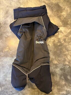 Duomm, dog‎ coat black and gray, xl, N93
